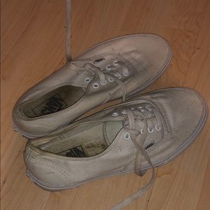 Dirty white vans